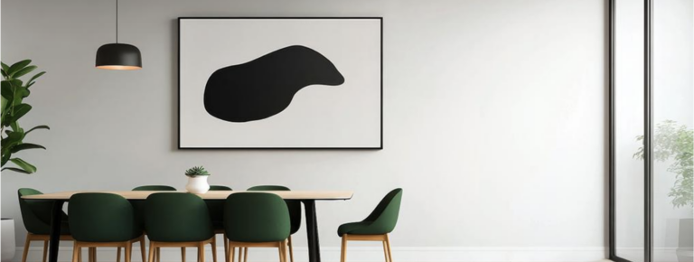 arte contemporáneo en la decoración moderna