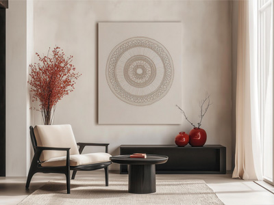 cuadros y sofas